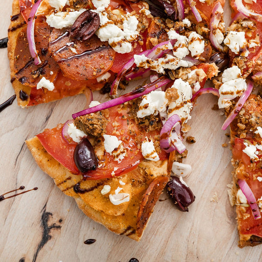 Zacca Hummus Pizza