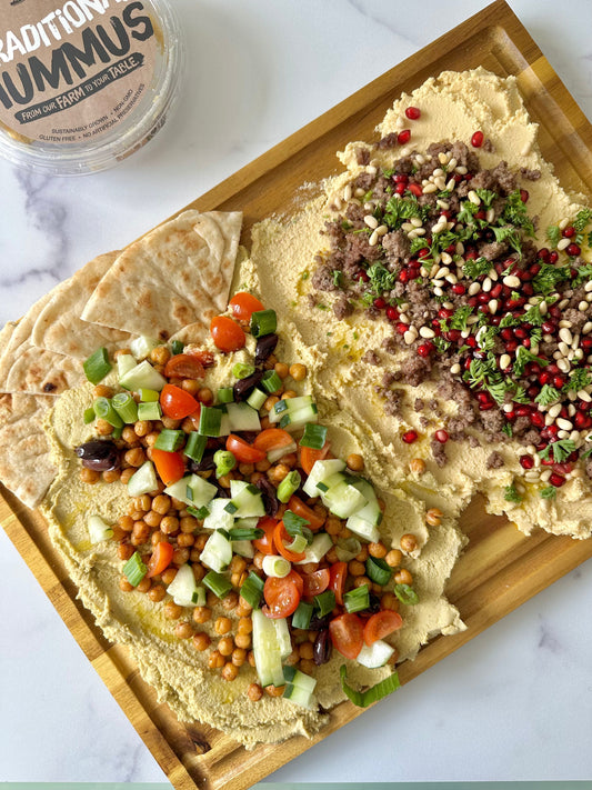 Lebanese Hummus Board