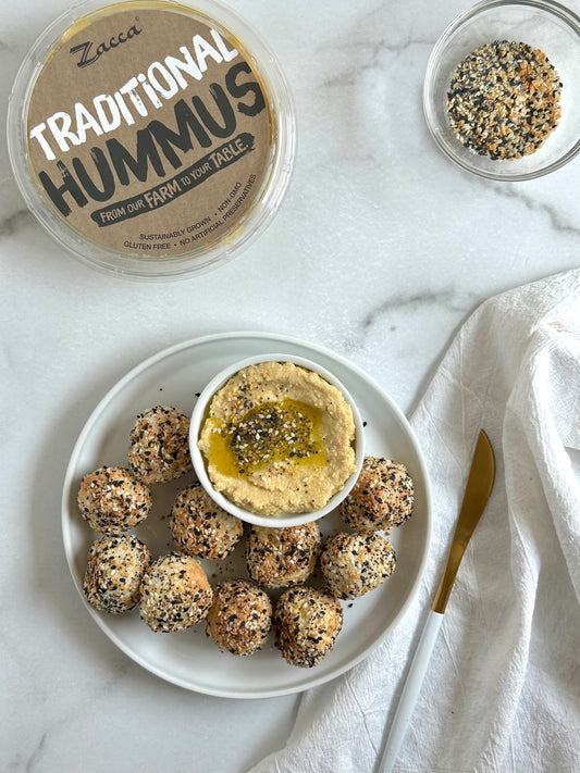 Plant-Based Bagel Bites