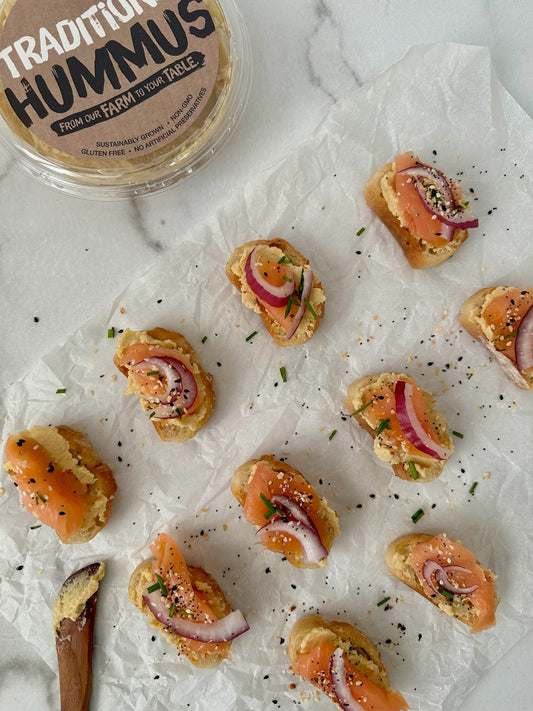 Smoked Salmon Crostini