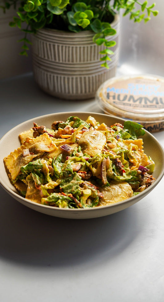 Sun-Dried Tomato Ravioli With Hummus