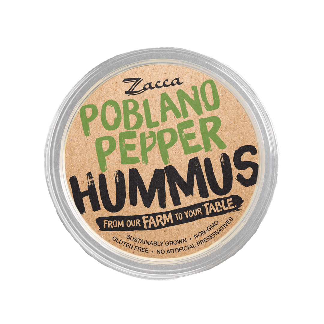 Zacca Poblano Pepper Hummus