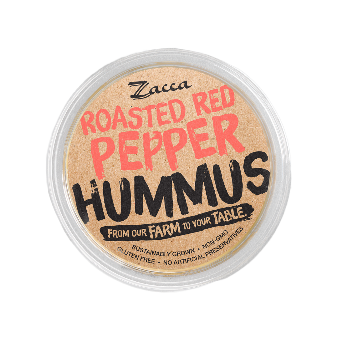 Zacca Roasted Red Pepper Hummus