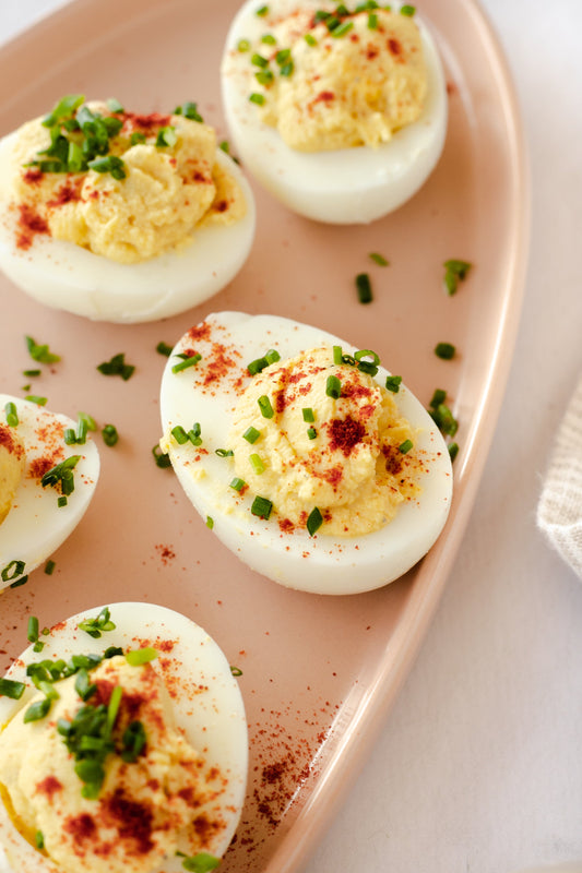 Hummus Deviled Eggs