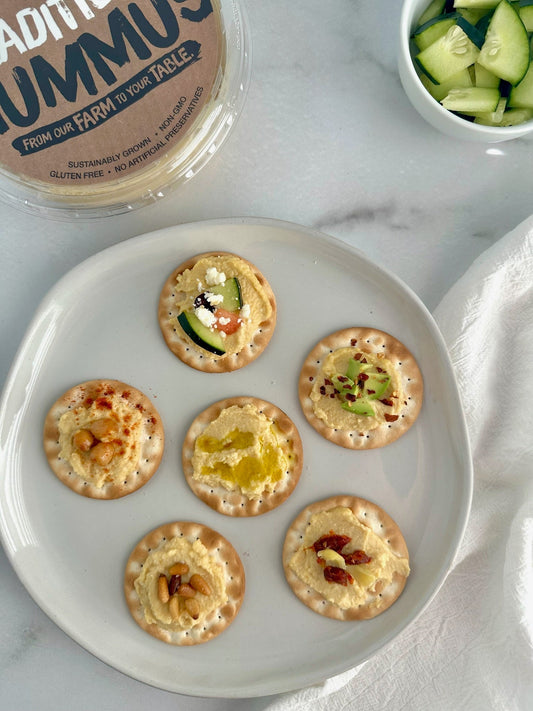 Hummus Toppers - 3 Delicious Ways to Elevate Your Snack Game