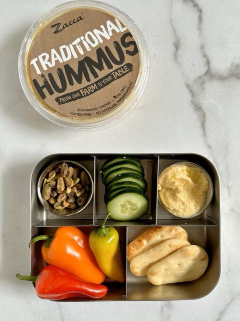 5 Delicious and Nutritious Lunch Box Ideas with Zacca Hummus