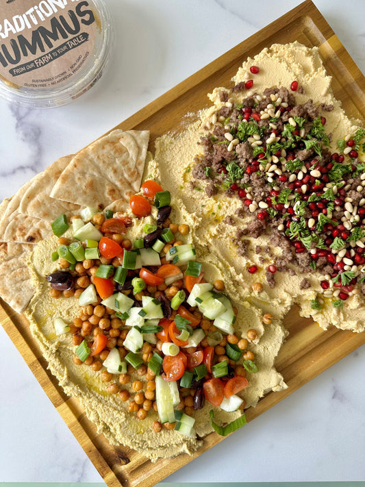 Lebanese Hummus Board
